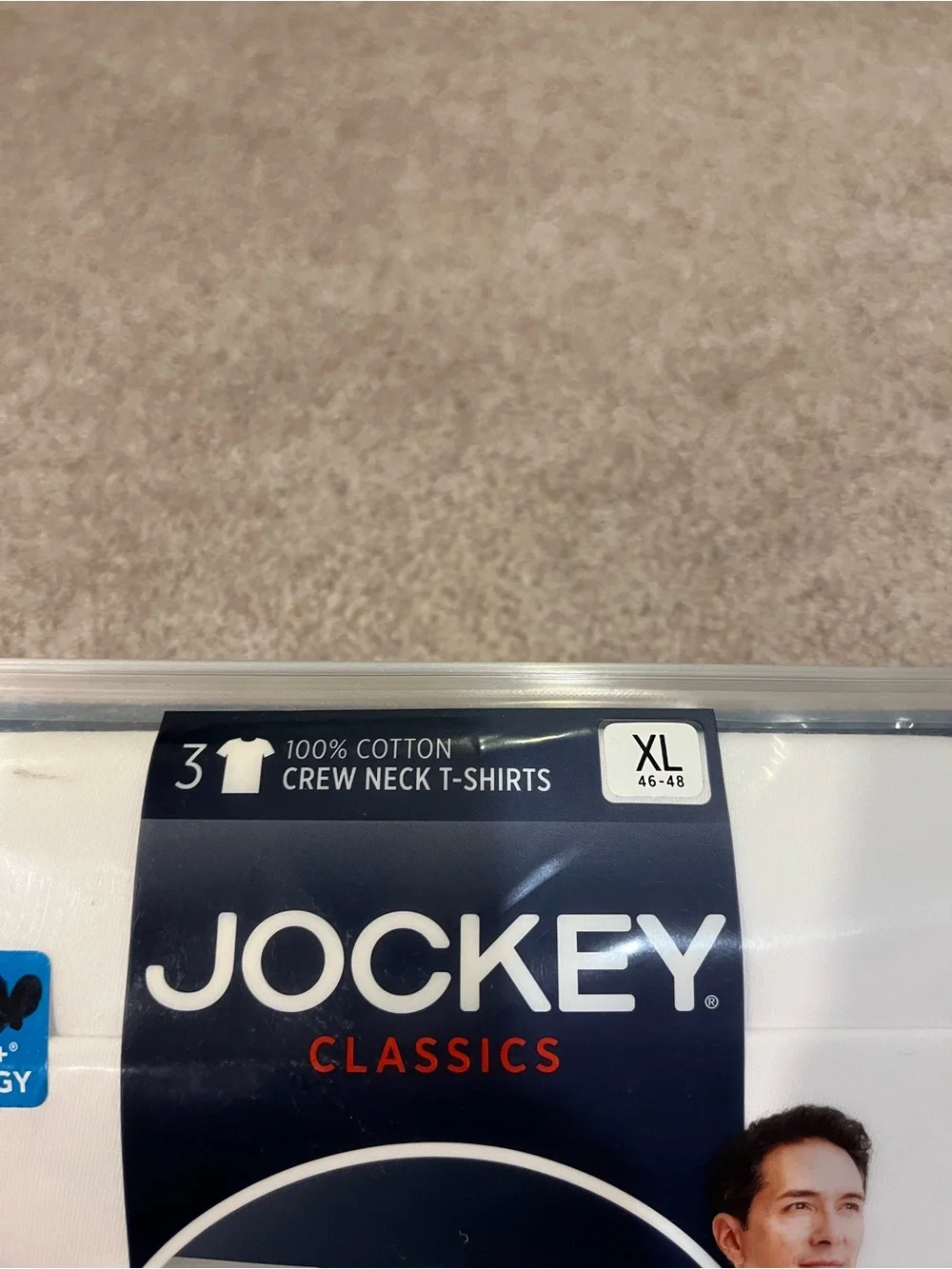 Jockey Classics 3 Pack Short Sleeve Crew Neck T-shirts
